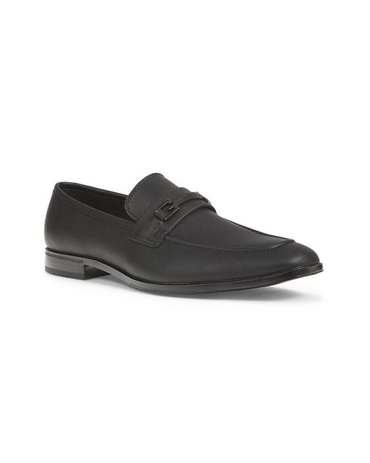 Guess Black Hollas Logo Bit Loafers for men