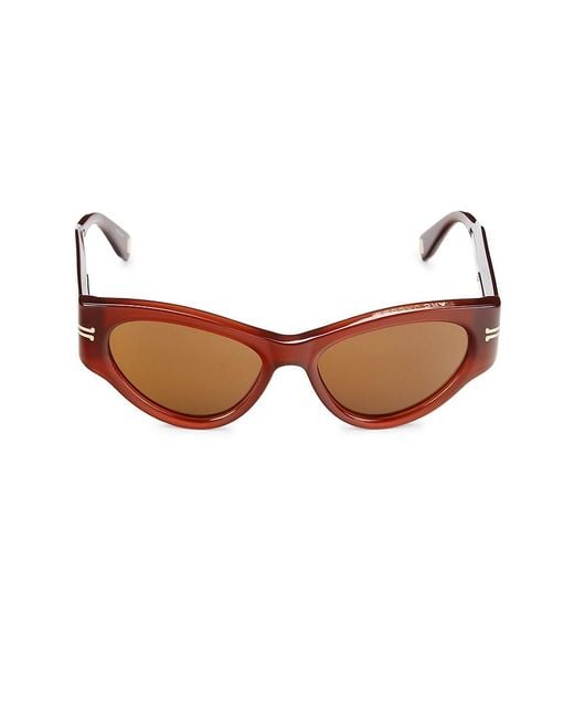 Marc Jacobs Brown Mj1045 53mm Cat Eye Sunglasses