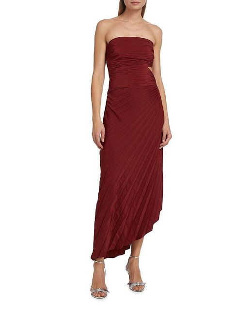 A.L.C. Red A. L.c. Andie Strapless Dress