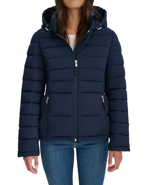 Tommy Hilfiger Blue Puffer Jacket