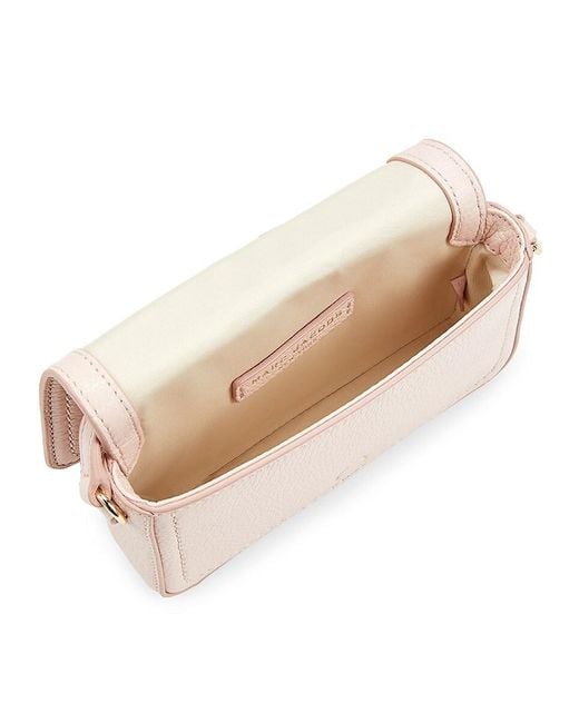 Marc Jacobs Pink Leather Mini Shoulder Bag