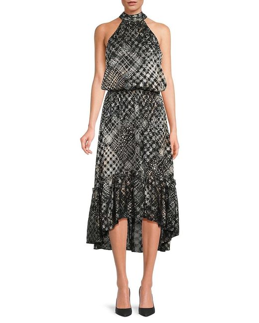 Ramy Brook Women's Alyssa Printed High-Low Midi-Dress