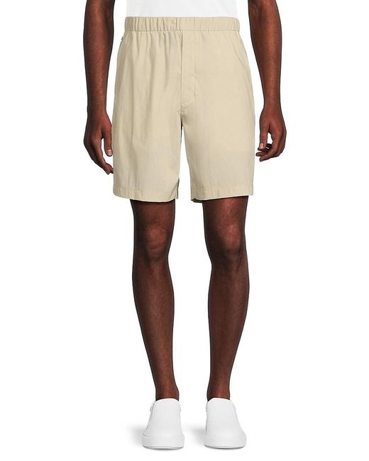 Theory Natural Glenn Solid Shorts for men