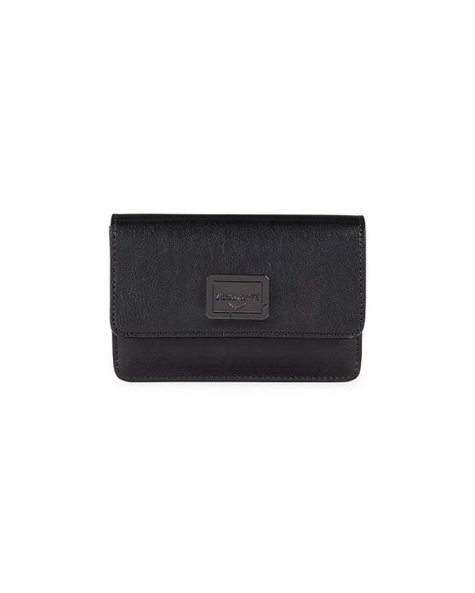 Zadig & Voltaire Black Le Cecilia Leather Bifold Wallet