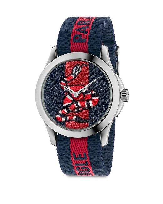 Gucci mens 2025 watch snake