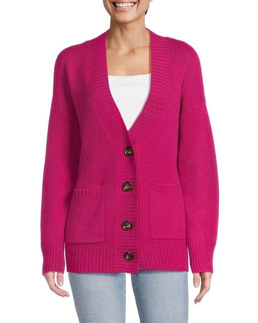 Saks cashmere cardigan discount