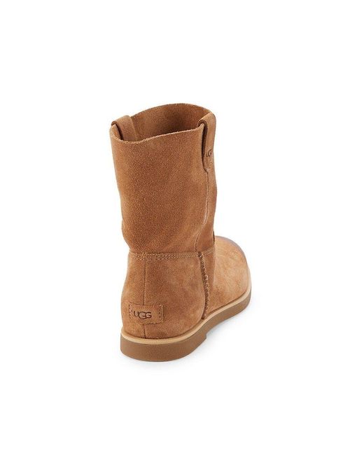 UGG Josefene Suede Boots in Brown | Lyst