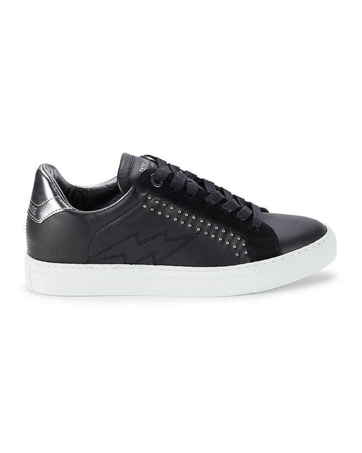 Zadig & Voltaire Black Zv1747 Sneaker