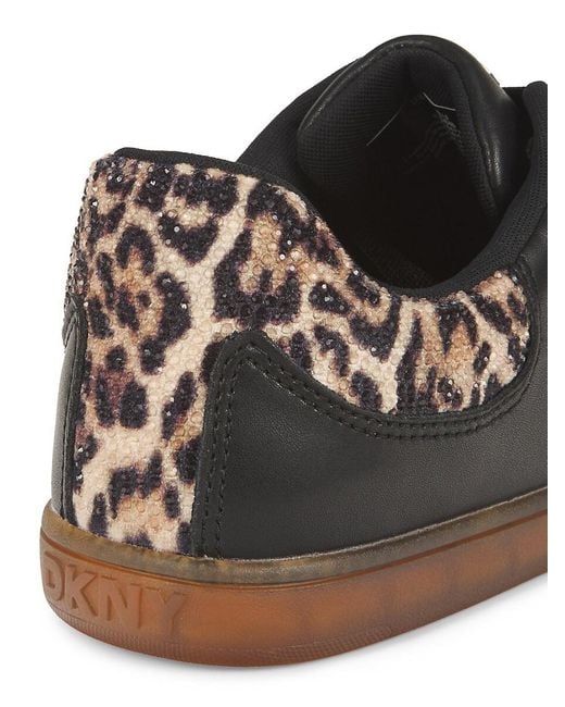 DKNY Black Seacliff Sneakers