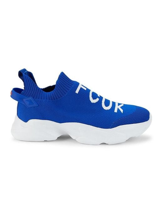 French Connection Black Camden Logo Sneakers for men