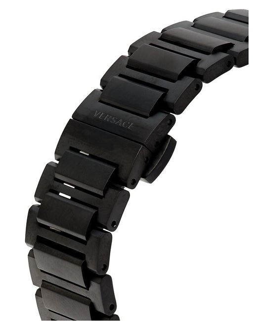 Versace Black Medusa Infinite 38mm Stainless Steel Bracelet Watch