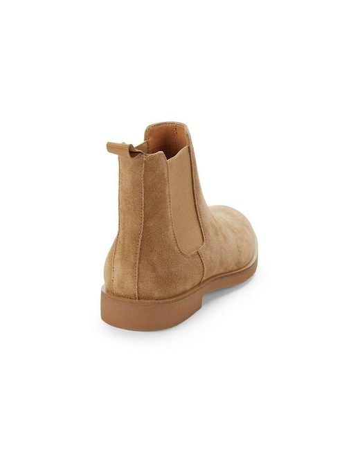 Marc Fisher Danny Suede Chelsea Boots in Brown for Men Lyst