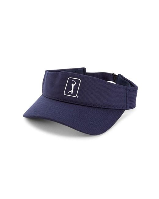 PGA TOUR Synthetic Airflux Mesh Golf Visor in Blue for Men Lyst