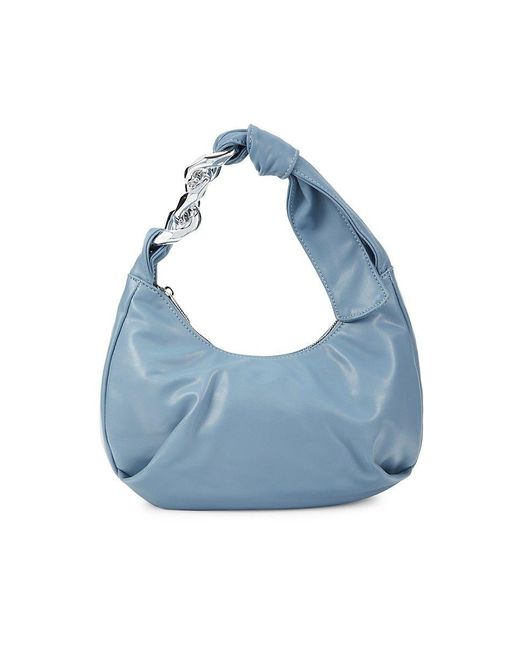 Collection 18 Leather Shoulder Bag in Blue Lyst
