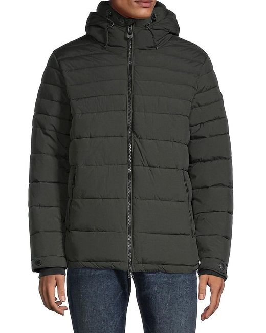 Noize Synthetic Jett Puffer Jacket in Black for Men | Lyst Canada