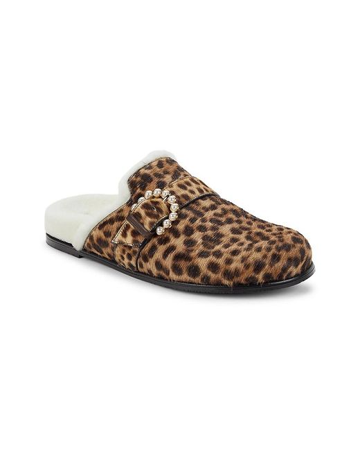Calf hair shop mules