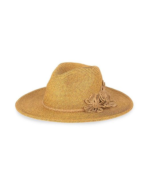 San Diego Hat Natural Textured Fedora Hat