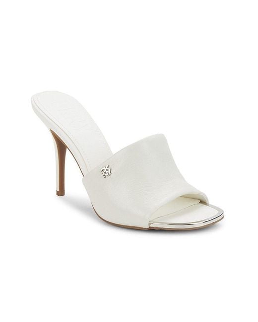 DKNY Tevin Leather Sandals | Lyst