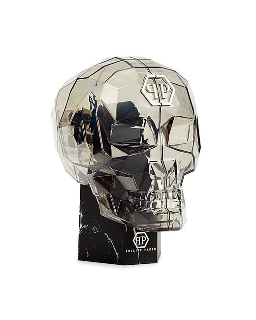 Philipp Plein The Skull Diver 44mm Ip Black Stainless Steel Case & Silicone Strap Watch for men