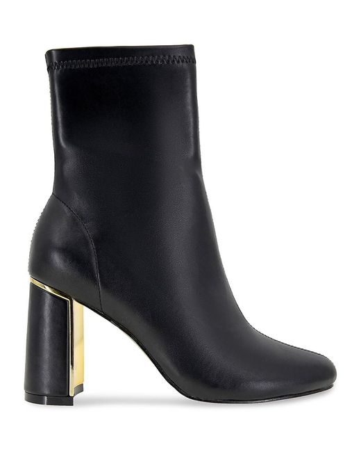 BCBGeneration Vianna Block Heel Booties in Black Lyst UK