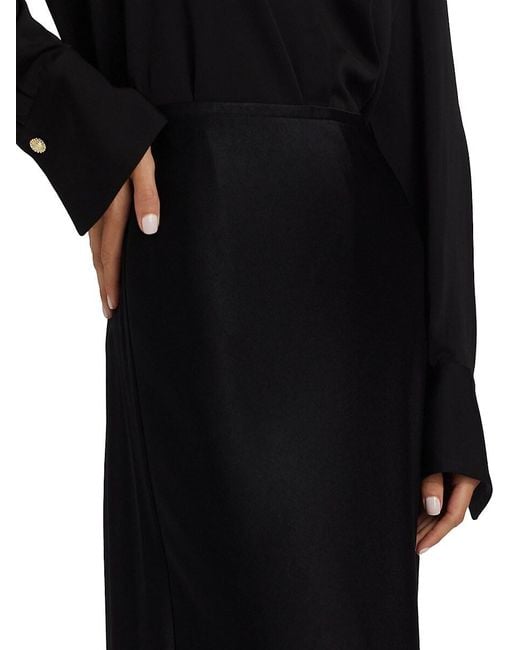 Kobi Halperin Natural Sachi Crepe Maxi Skirt