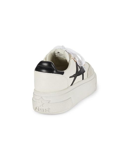 Ash Multicolor 50Mm Starmoon Leather Low Top Platform Sneakers