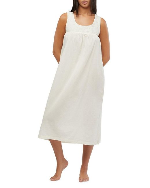 WeWoreWhat White Billow Empire Midi Cover-up Dress