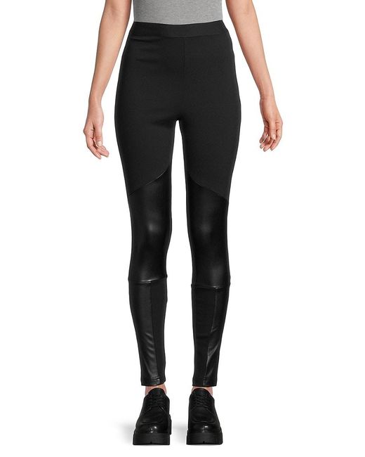 BCBGMAXAZRIA Faux Leather Leggings in 