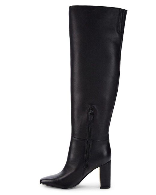 Guess over the knee leather boots hot sale
