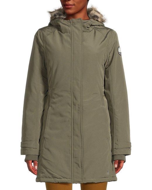 Spyder Explorer Parka Coat in Green Lyst