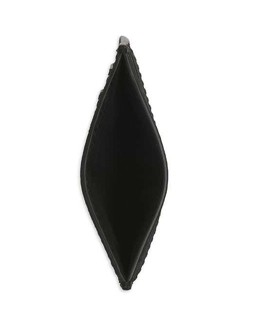 Marc Jacobs The Glitter Logo Card Case in Black | Lyst Canada