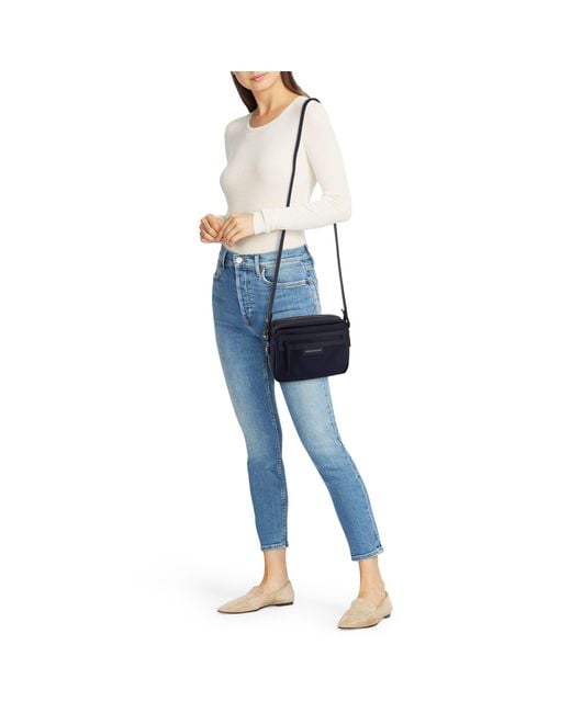 Longchamp Le Pliage Neo Camera Bag in Blue Lyst