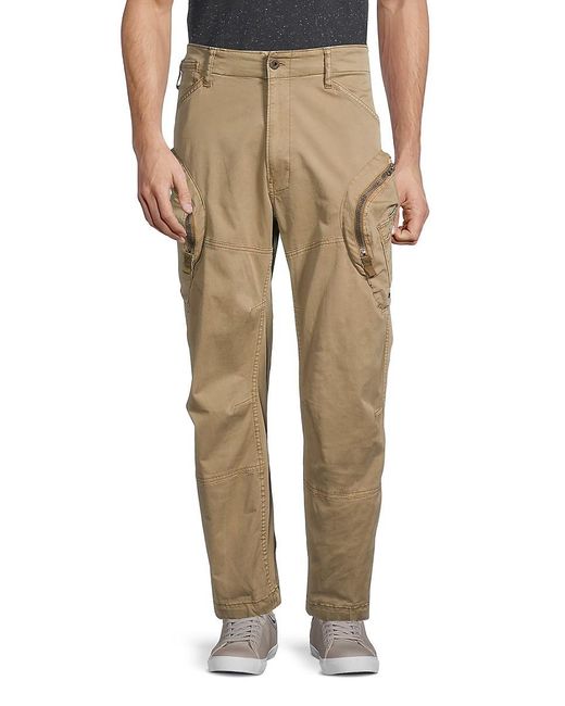 G-Star RAW Rovid 3d Airforce Relaxed Trousers in Natural for Men | Lyst