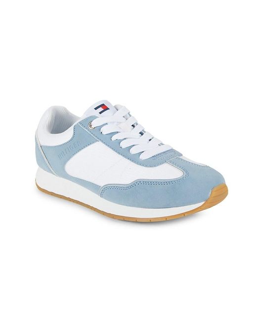 Tommy Hilfiger Blue Marjel Colorblock Low Top Sneakers