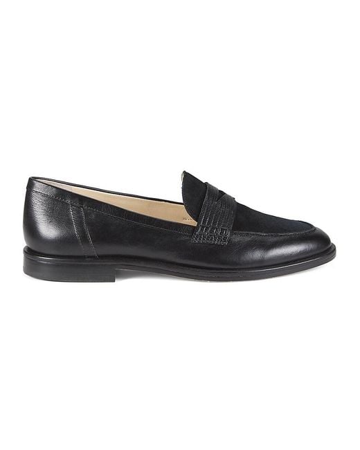 J.McLaughlin Black J. Mclaughlin Concetta Suede Loafers