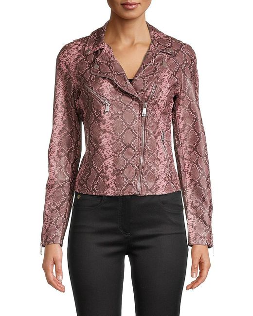 pink snakeskin jacket