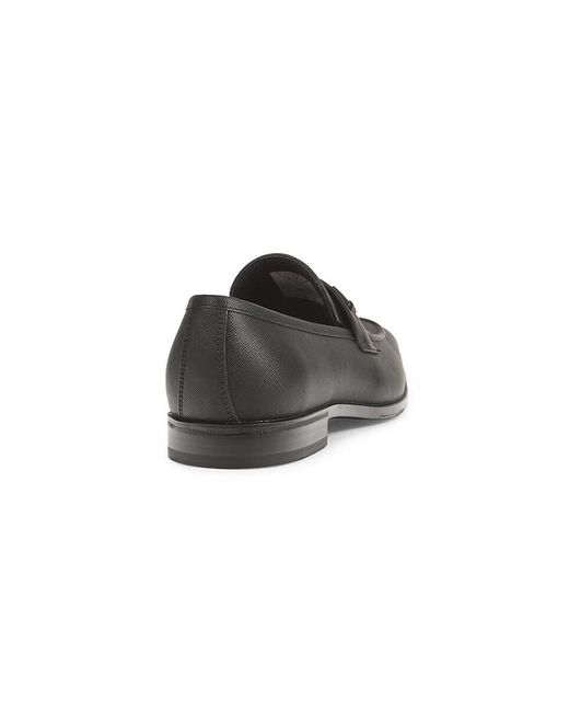 Guess Black Hollas Logo Bit Loafers for men