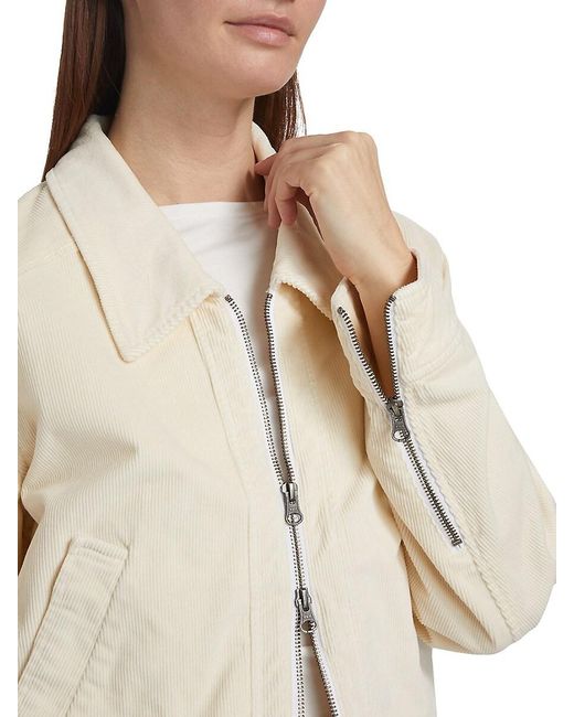 Rag & Bone Blue Anya Corduroy Jacket