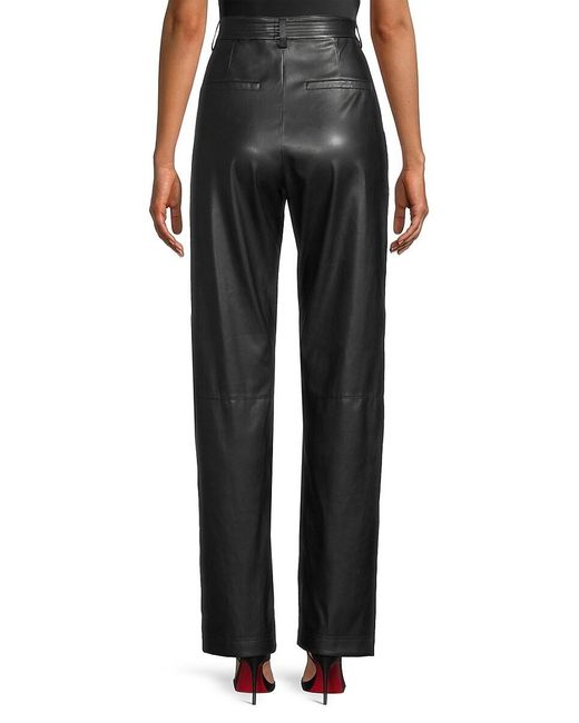 Donna karan store leather pants