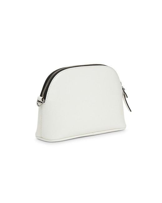 Marc Jacobs Dome Logo Crossbody Bag in White | Lyst