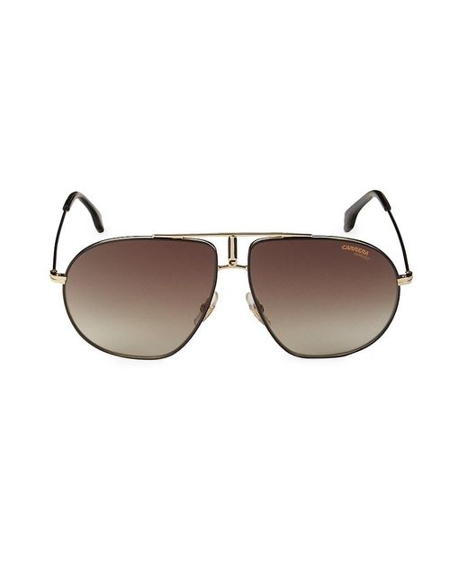 Carrera Bound 60mm Aviator Sunglasses in Brown Lyst