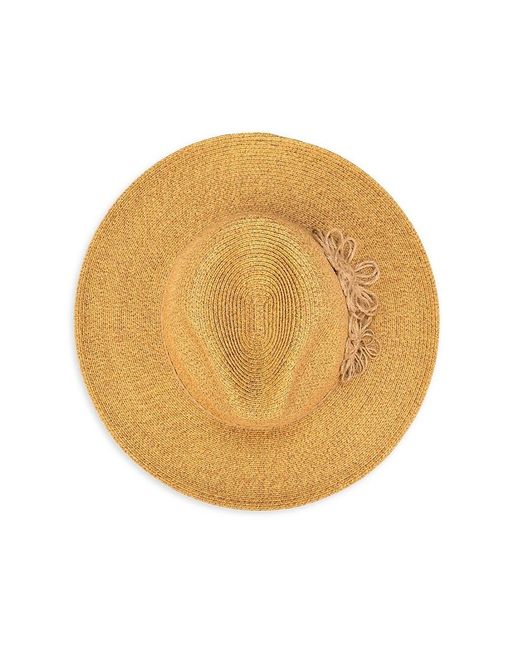 San Diego Hat Natural Textured Fedora Hat