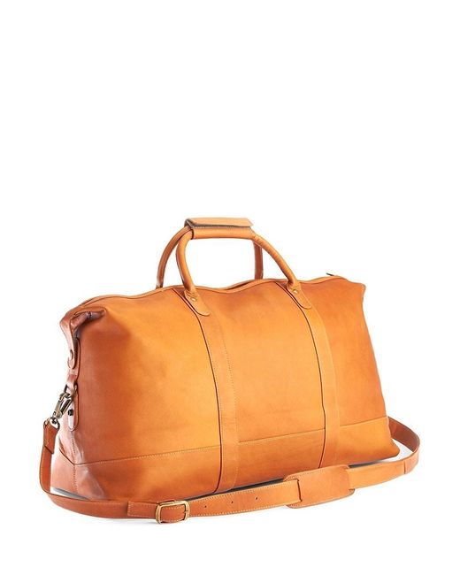 royce leather duffle bag