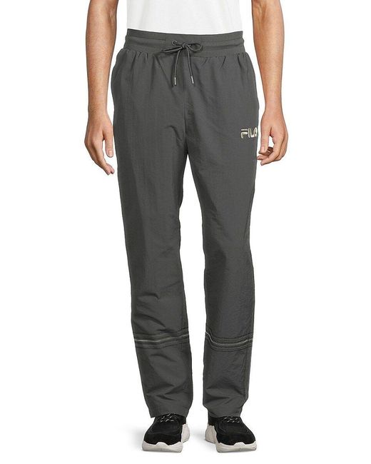 Fila Nasir Drawstring Wind Pants in Gray for Men Lyst