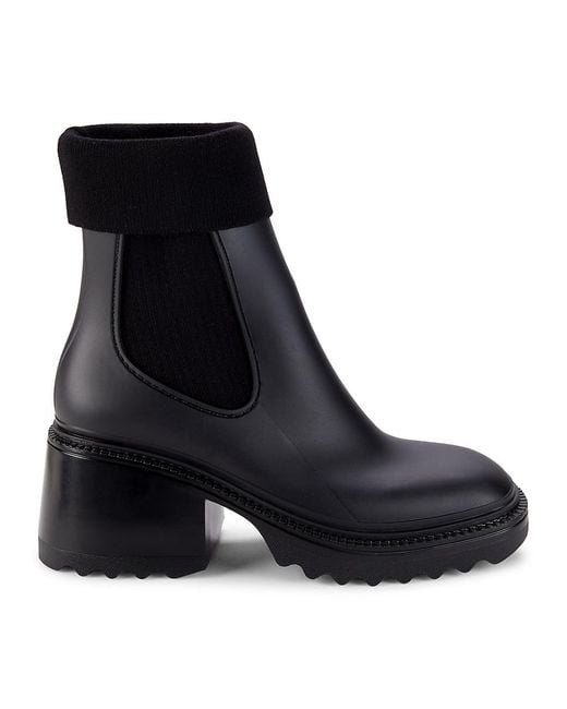 Circus by Sam Edelman Kala Square Toe Chelsea Boots in Black | Lyst UK