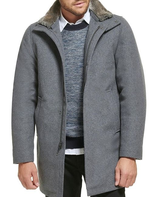Mens wool shop walking coat