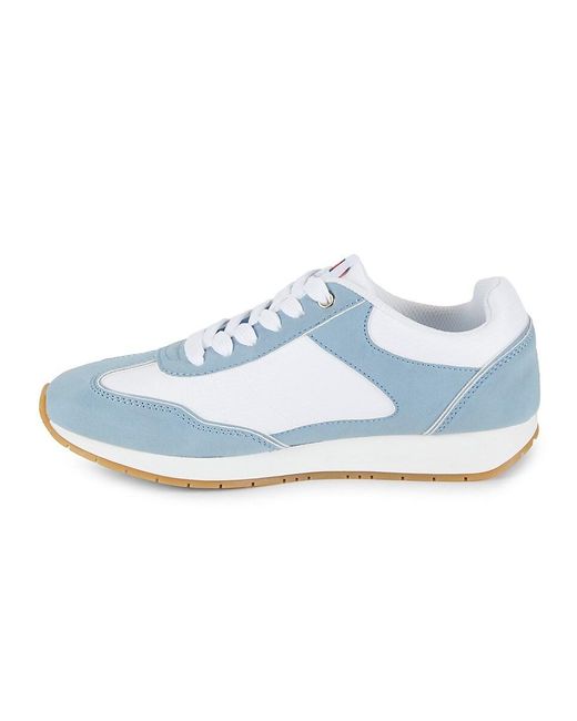 Tommy Hilfiger Blue Marjel Colorblock Low Top Sneakers