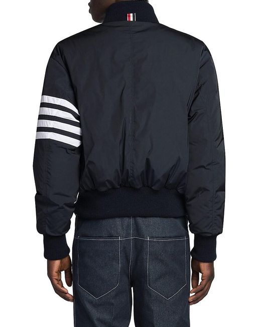 Thom Browne Gray Oversized Down Jacket for men