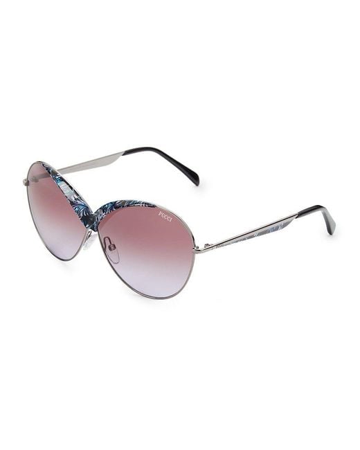 Emilio Pucci Men's Round Sunglasses