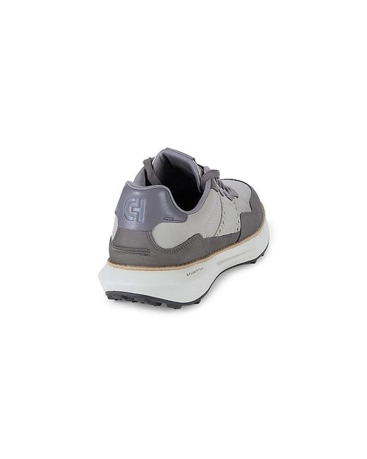 Cole Haan Gray Gp Ashland Colorblock Running Shoes for men